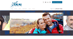 Desktop Screenshot of blueperiodontics.com